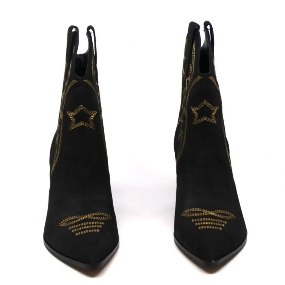 DV Leather Ginni Cowboy Boots